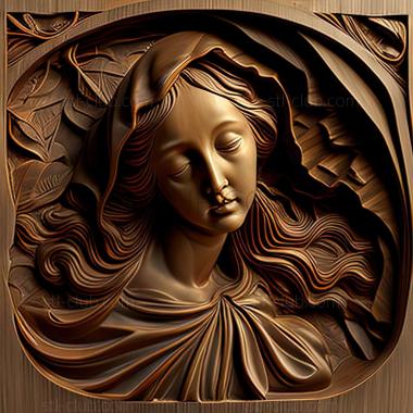 3D model sandro botticelli (STL)